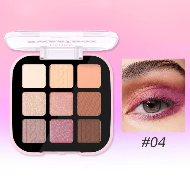 Ushas - Sweetday 9 Colors Eyeshadow
