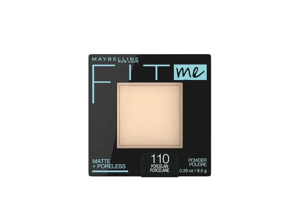 Maybelline Fit Me Matte + Poreless Pressed Powder - Shade 110 Porcelain