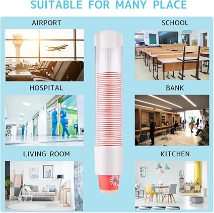 موزع أكواب أوتوماتيكي للاستخدام مرة واحدة | Automatic Disposable Cup Dispenser