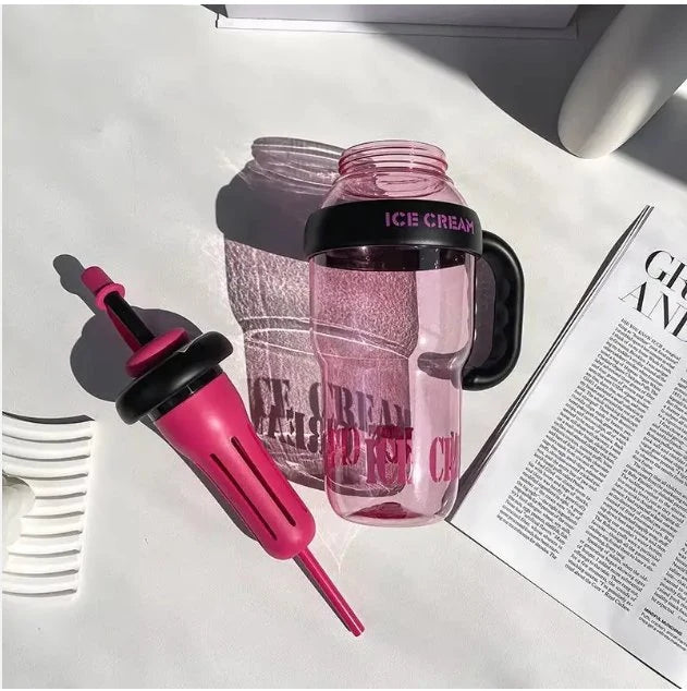 زجاجة مياه محمولة بشكل بطن | Belly Cup Portable Water Bottle
