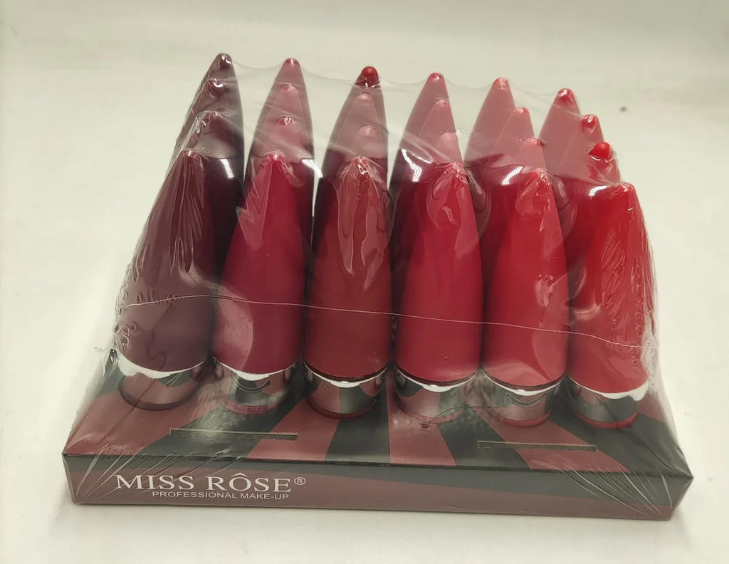 Miss Rose Light Bulb Lipstick Set (24 Shades)
