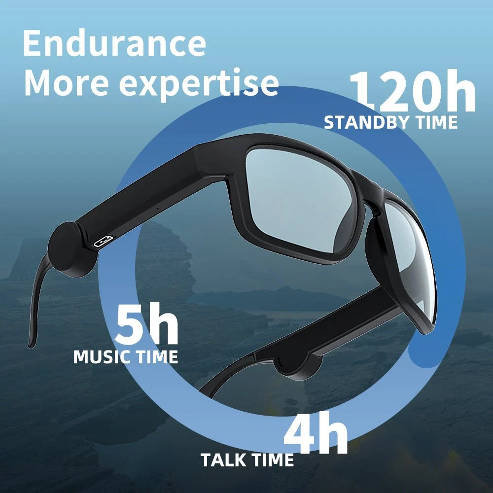 نظارة بلوتوث لاسلكية ذكية | Smart Wireless Bluetooth Glasses