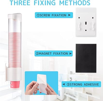 موزع أكواب أوتوماتيكي للاستخدام مرة واحدة | Automatic Disposable Cup Dispenser