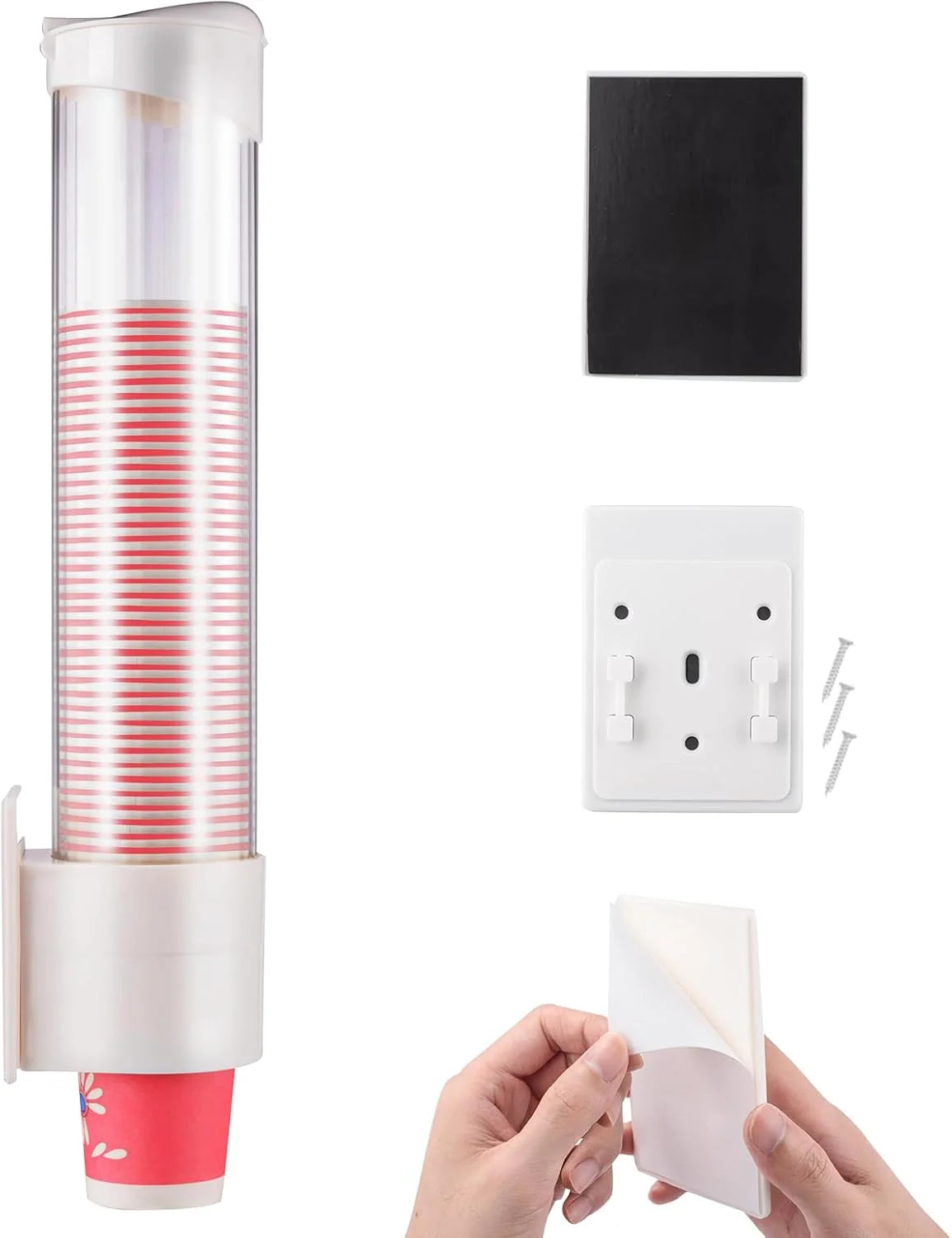 موزع أكواب أوتوماتيكي للاستخدام مرة واحدة | Automatic Disposable Cup Dispenser