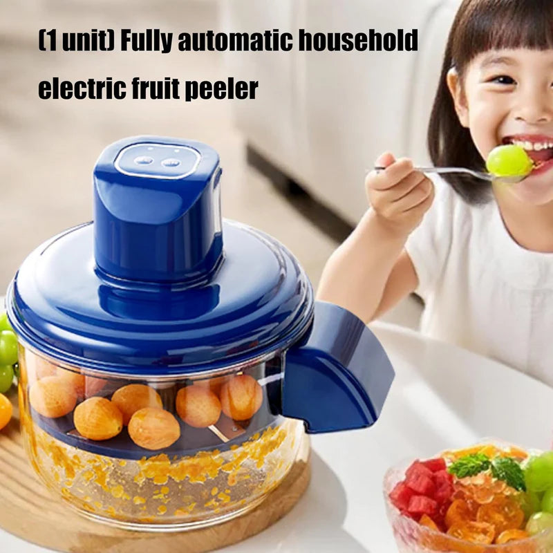 قشارة الفواكه والخضروات الكهربائية – أداة المطبخ الآلية متعددة الاستخدامات | Automatic Electric Fruit & Vegetable Peeler – Multi-Purpose Kitchen Tool