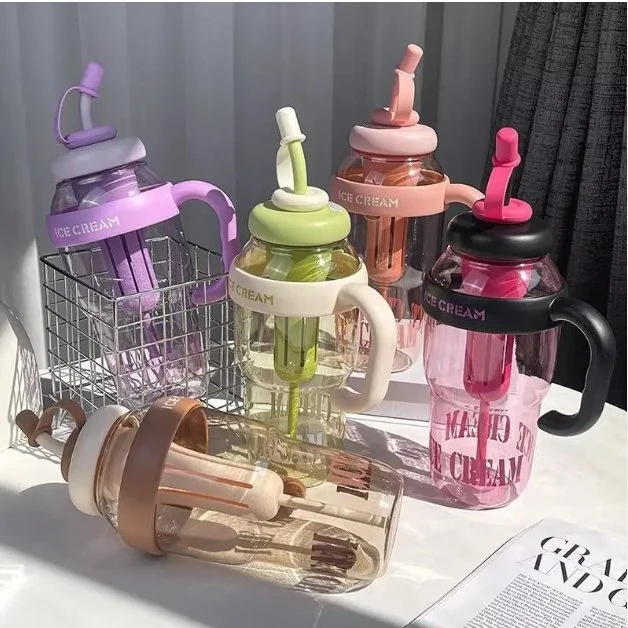 زجاجة مياه محمولة بشكل بطن | Belly Cup Portable Water Bottle