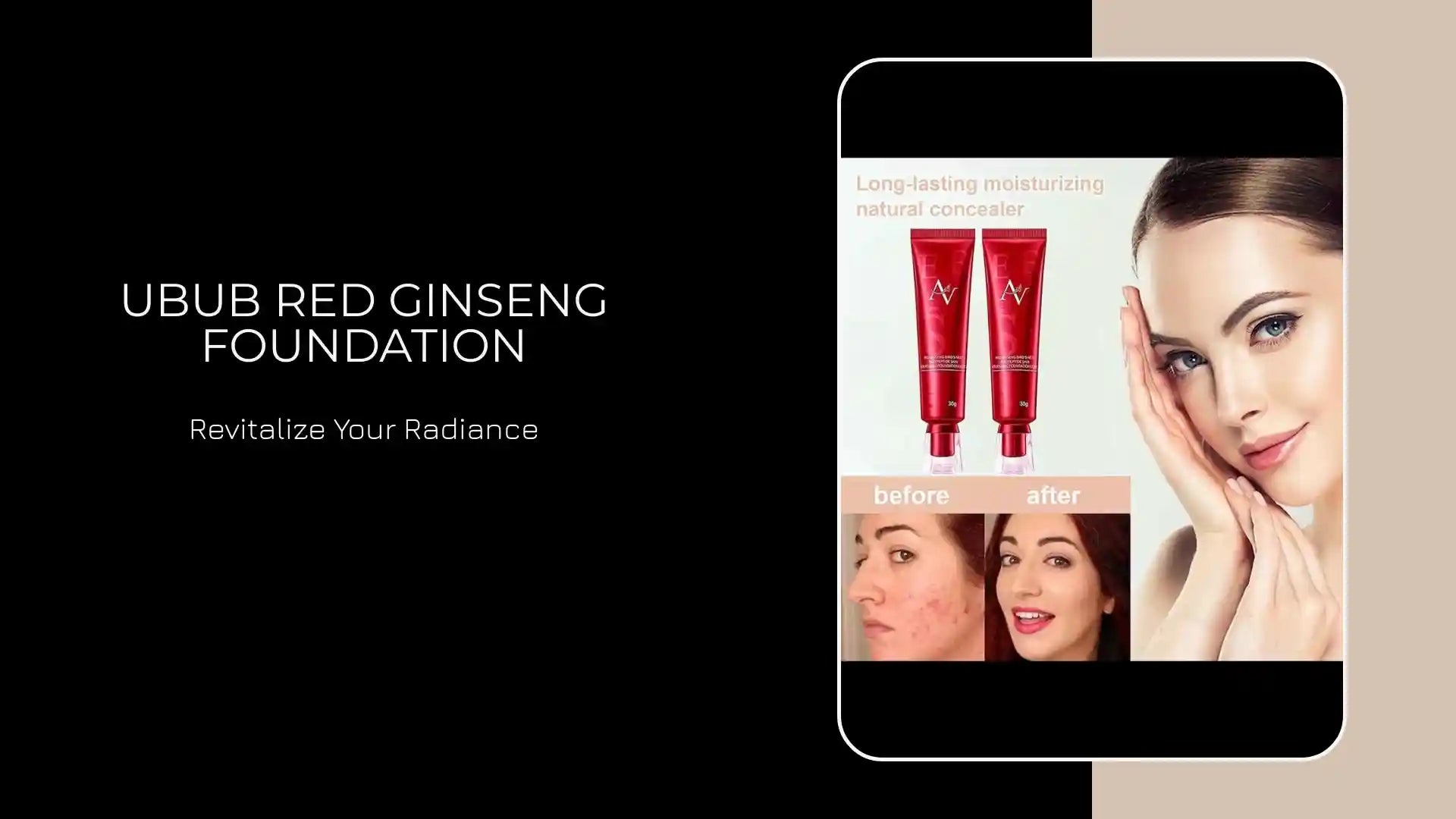 UBUB Red Ginseng Foundation by@Outfy